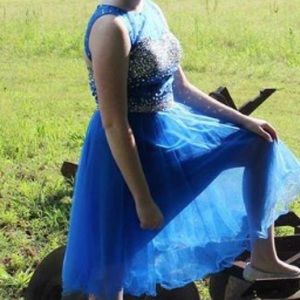 Blue Prom Dress